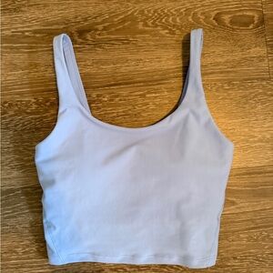 Old Navy Powersoft Longline Sports Bra in Blue Overall- Size Small